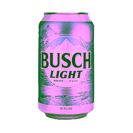 Busch Light can